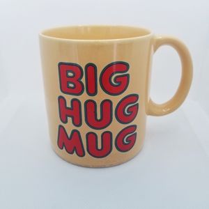 Vtg 80s FTD Big Hug Mug coffee cup